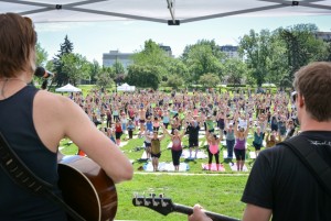 Yoga Rocks the Park 2014